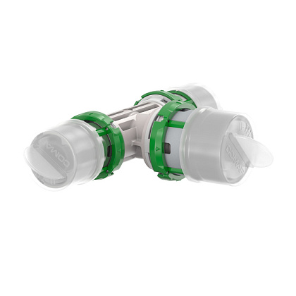 Тройник редукционный 26-16-16 Пресс PPSU (9130RW261616) Comap