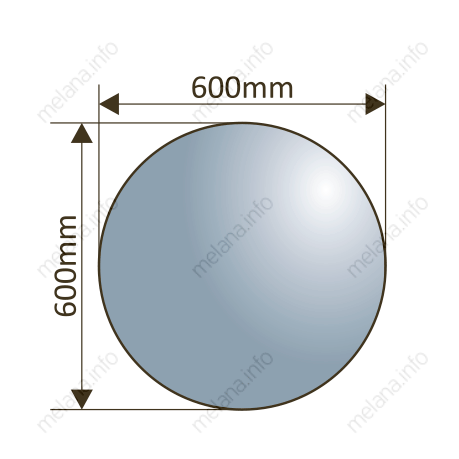 Зеркало  MELANA-600 MLN-LED088