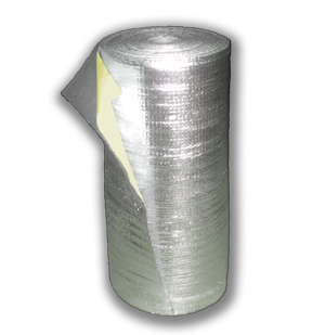 Рулонная теплоизоляция СФ 10мм 25м2 (1*25м) самоклеющая с фольгой