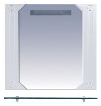 Виола - 92 Зеркало с полочкой (свет)