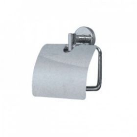 Держатель д/туалетной бумаги металл. хром с крышкой (HB1703)