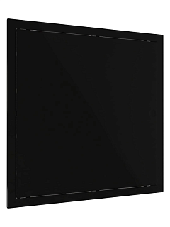 Сантехнические люки L3030N BLACK с магн. замком 300х300 (327х327) с фланцем (18)