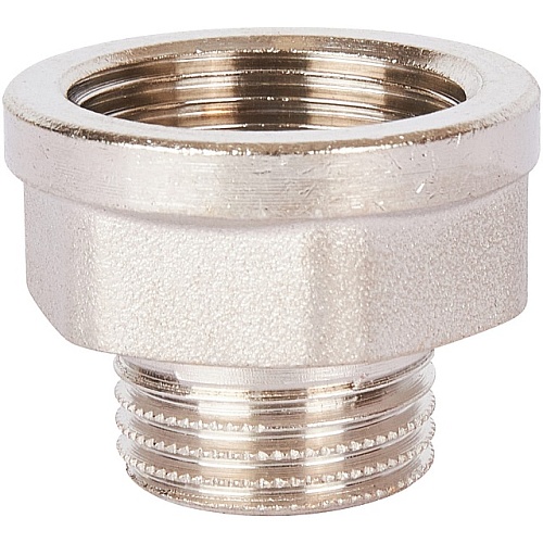 Футорка  3/4" - 1/2"   ш/г под ключ  ник. (120/10) GF  (SFT-0073-001234)