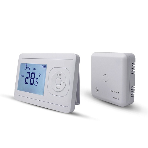Термостат комнатный без проводной HUBERT AC8048RFWIFI (wi-fi управление, управление через Алису, колонку Алиса) 1926478