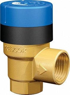 Клапан предохранительный Prescor B 1/2"х1/2" в/в 10,0бар Tmax=95°C, 75кВт (27102) Flamco