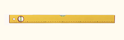 Уровень БАЗИС КУРС (2гл,желтый,шкала) 1000мм (17995)