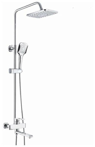 Душ. система SHEVANIK хром S9336