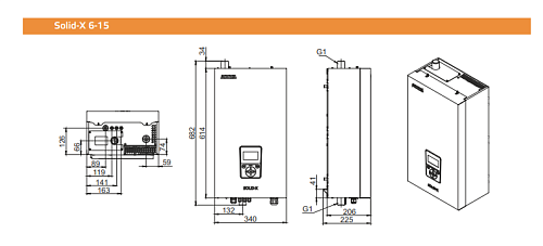 Котел электрический ZOTA Solid-X - 6 