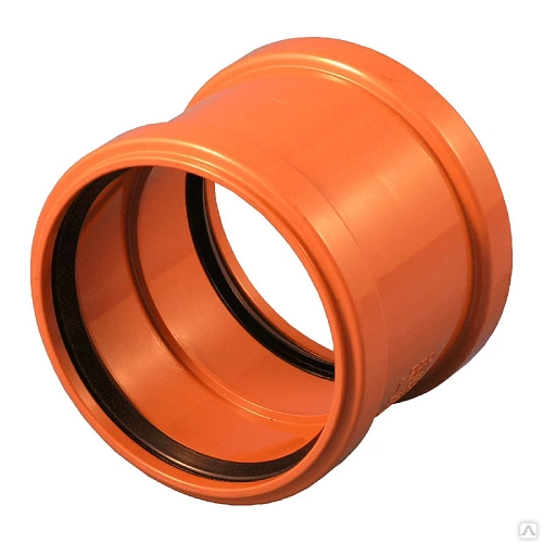 Муфта НПВХ соединительная SN4 Ду 110 Хемкор