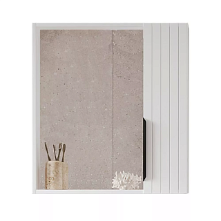 Зеркало-шкаф 80 "Сицилия-80" ПР белый (без света) VIANT