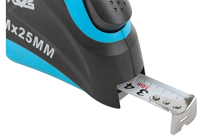 Рулетка "Автостоп" 10м  х 25 мм MOS (17362М)