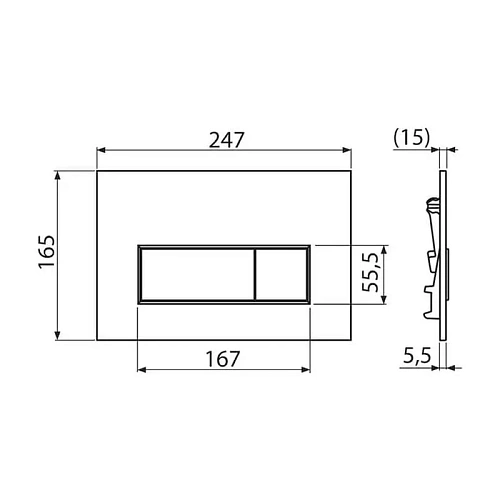Система инсталляции д/унитаза AlcaPlast 4 в 1 (AM101/1120) с кнопкой (M571 хром глянец) Унитаз в подарок (117711, 115051, 124210, 123866)  АКЦИЯ!!!