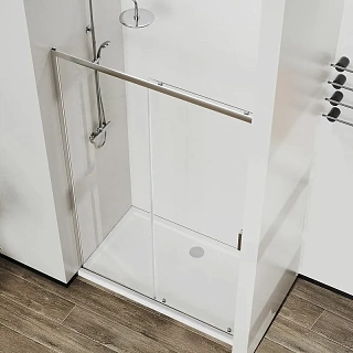 Дверь для душа VINCEA City VDS-5CT120CL, 1200, хром, стекло прозрачное 5 мм