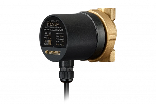 Насос циркул. для ГВС ЦИРКУЛЬ 15/15 (15л/мин, 1,5м подъем, 80мм длина) PREMIUM (Джилекс) (2400)