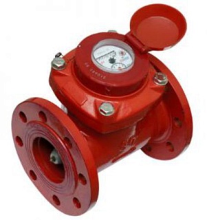 Водосчетчик  ВТ Ду-50 Г (Класс В) универс. фланцевый (МЕТЕР) (200мм)