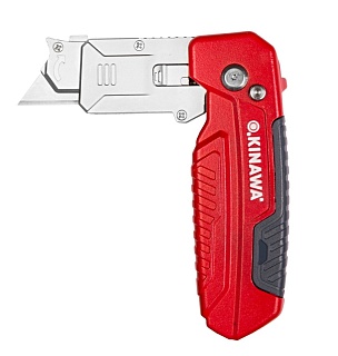 Нож  OKINAWA DYNAMIC складной,поворотное трапецевидное лезвие.(2409)