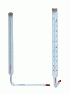 Термометр ТТУ 4 (0+100)  104 мм керос.угловой