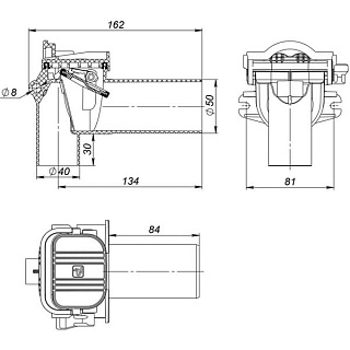 Обратный клапан для сифонов ТП-86.50.С (НОВИНКА!!)