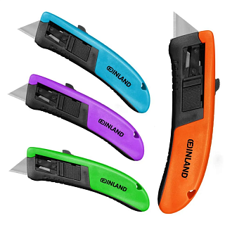 Нож  FINLAND строительный, трапецевидное лезвие.(2406)(8)