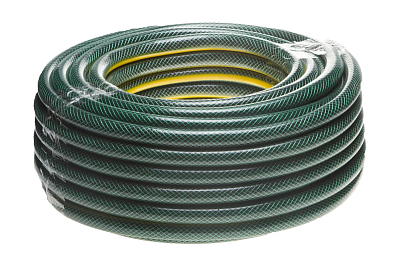 Шланг полив. Grinda STANDARD 3-х слойн., 20атм, армир. 1/2" - 25 м /бухта (429000-1/2-25)