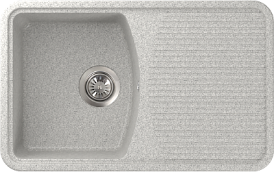 Мойка гранит FOSTO КМ 74-49 (олово 210) с сифоном