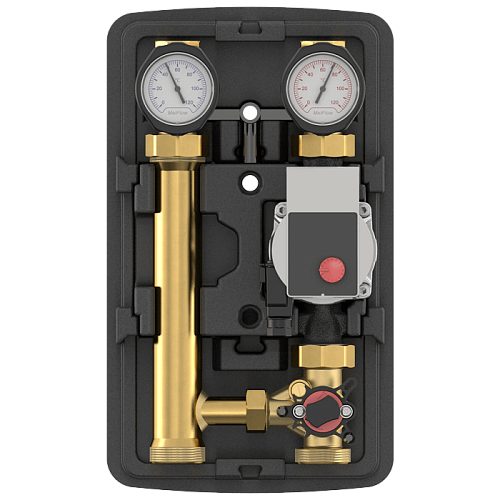 Насосная группа MeiFlow TOP S MC, DN25 смесит, с насосом Flamco GPA 25-7.5, с приводом (M66931.36SHM) Meibes