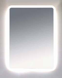 Зеркало Неон 3 с LED подсветкой (сенсор на зеркале) 600х800 MISTY