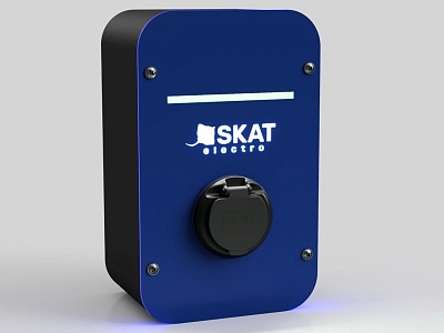 Зарядная станция для электромобилей  SKAT ELECTRO MINI (16\32 А, 3,5 -  22 кВт) (220\380 В) АКЦИЯ!!!