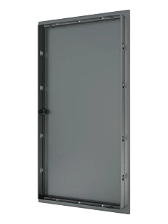 Сантехнические люки L2040N GRAY с магн. замком 200х400 (223х423) с фланцем (20)