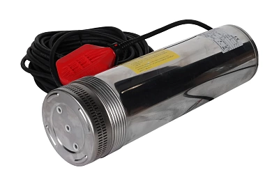 Насос колодезный с поплавком, корпус-нерж.ст, кабель 20 м, 230V, Q=90 л/мин, H=45 м (SPW-0001-200750) STOUT