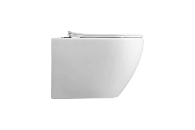 Унитаз подвесной безободковый Vincea "Esse" белый .сиденье slim м/л  VT1-211 ВЫГОДА!!