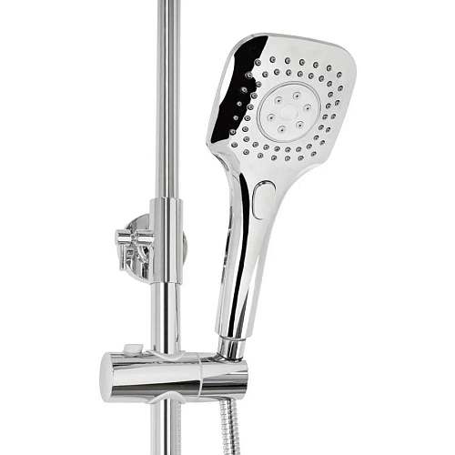 MAGNUS Душ.система с длинным изливом латунь хром (8575)