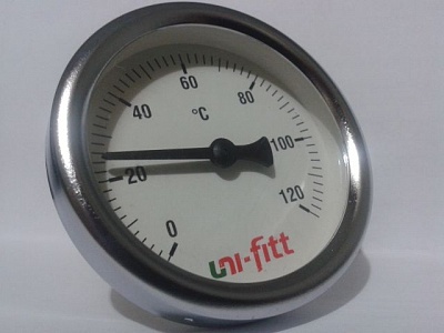 Термометр погружной 120С,гильза 50мм (321Р4232)