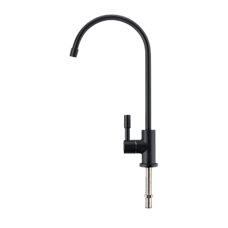 Кран для чистой воды Барьер черный матовый А028Р08