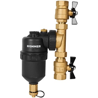 Сепаратор шлама магнитный поворотный, ВР 1", композит (RFW-0081-000825) ROMMER