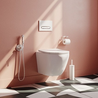 Унитаз подвесной IDDIS "Blanco " Торнадо безободковый сид. м/лифт  BLQNDSEI25 ВЫГОДА!!