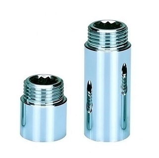 Гайка удл. 1/2"  100мм AQuaFit (100/10)