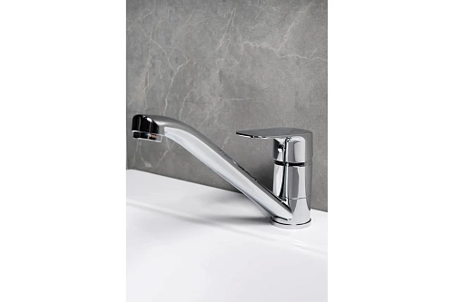 Смеситель д/кухни "YAMANASHI" (YAM-1013) поворотный излив TOKITO