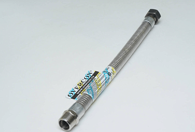 Подводка газ. 1,50м 1/2 Г-Ш  ПВХ "OVERCON" 