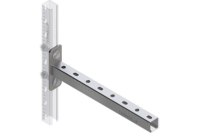 Консоль монтажая TCA 28*30*1,8   440мм (20/10шт/кор) (09105103)