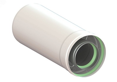 Удлинитель коаксиальный ф60x100-250mm УТДК 01.01.005.000