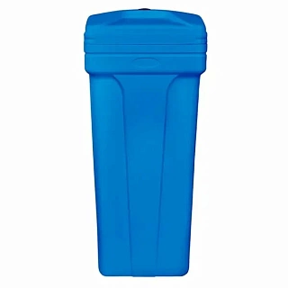 Бак солевой 100 л в сборе синий (без трубки) (498)