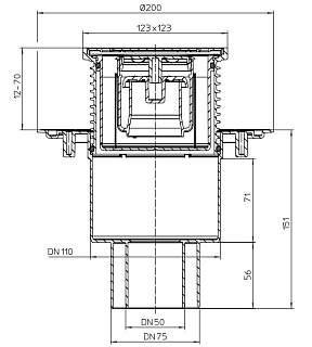 HL 310Prblue    "Primus blue" ( ) DN50/75/110 