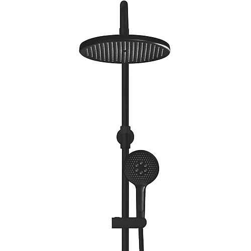 Душ. система ROSE термостат черный R3996H