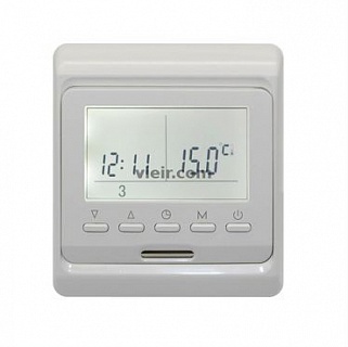 Термостат комнатный  с датчиком для теплого пола  "ViEiR" (VR296)  (100/1шт)	