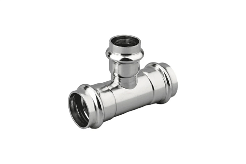 Тройник нерж. сталь пресс  54   /129-8978  