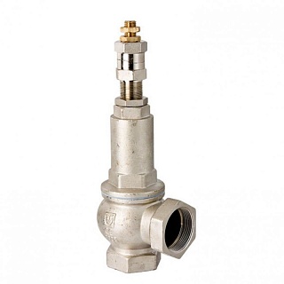 Предохранительный клапан   1/2" регулируемый, 1-12 бар (VT.1831.N.04) VALTEC