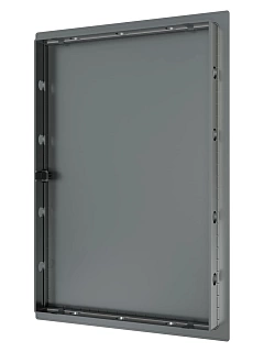 Сантехнические люки L2030N GRAY с магн. замком 200х300 (222х332) с фланцем (24)