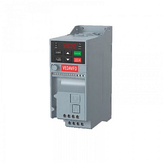 Перобразователь частотный VEDA Drive VF-51 1,5 кВт (380В, 3 фазы) ABA00006