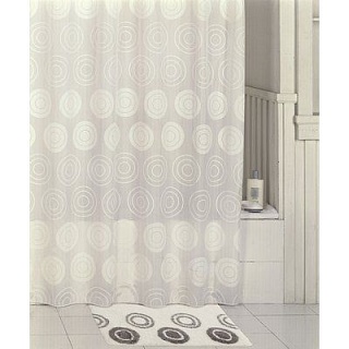 Штора для ванной комнаты, IDDIS, 200*200 см, полиэстер, Chequers White,432P20RI11